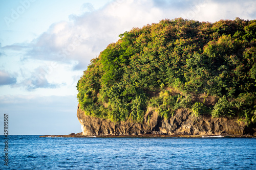 Tahitian cliff