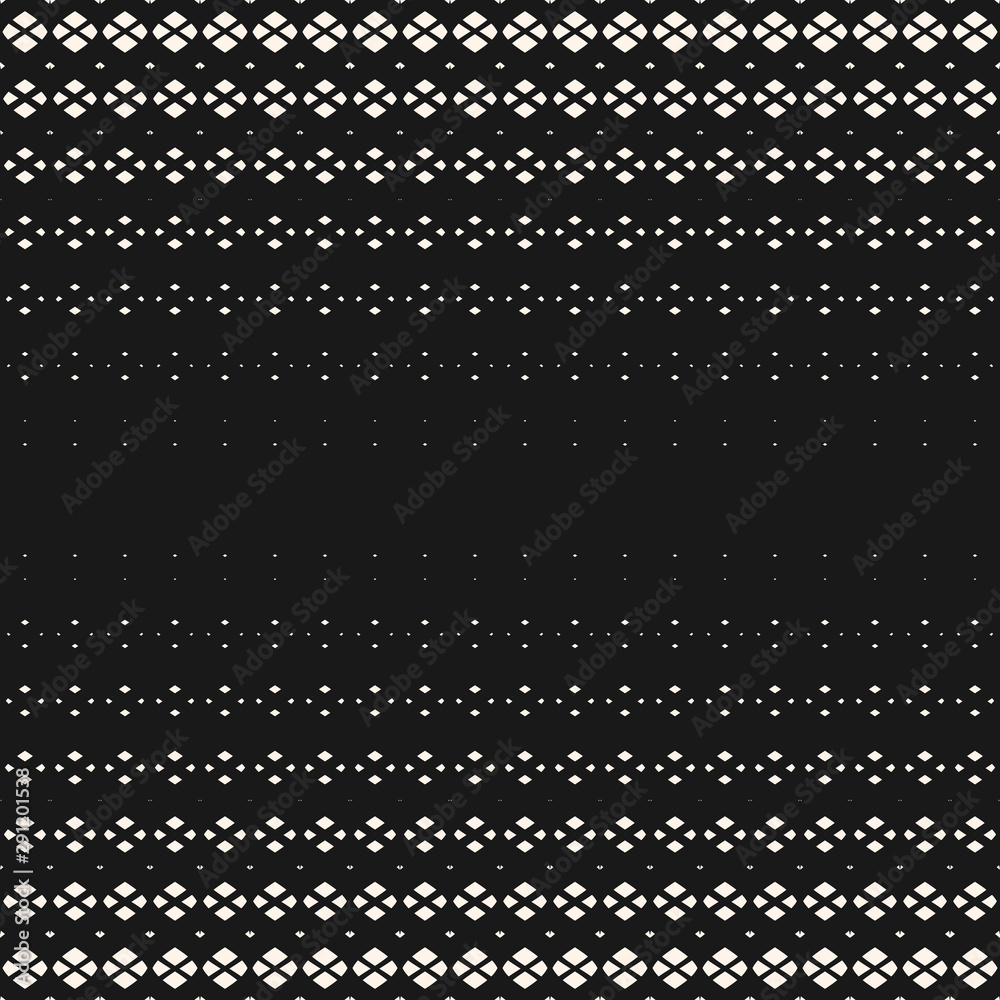 Vector halftone mesh seamless pattern. Texture with small diamond shapes Vector halftone mesh seamless pattern. Texture with small diamond shapes
