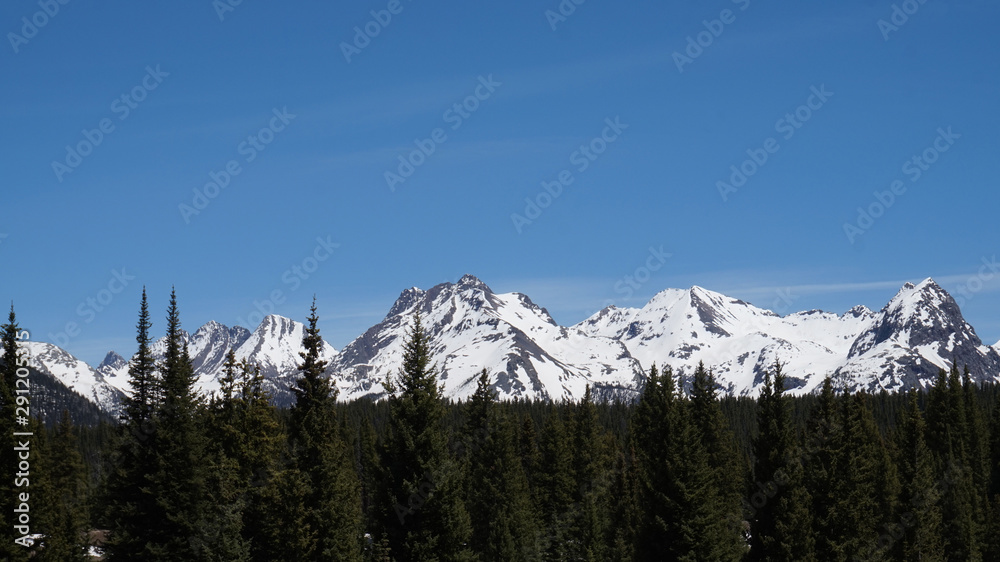 Snow Covered Mountains