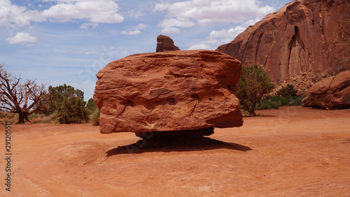 Balanced Rock -Monument Valley