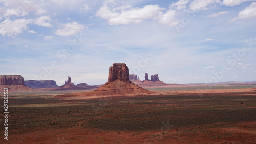 Panorama in Monument Valley