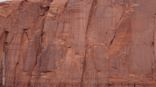Red Rock Wall in Monument Valley