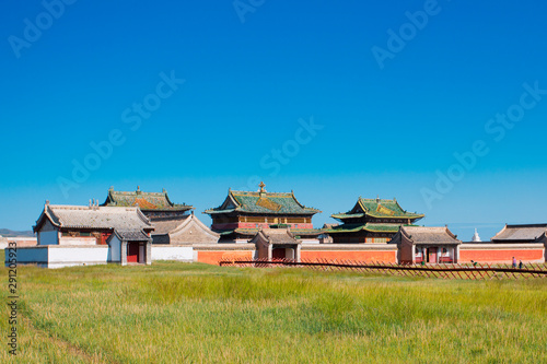Erdene Zuu Monastery Mongolia Genghis Khan  photo