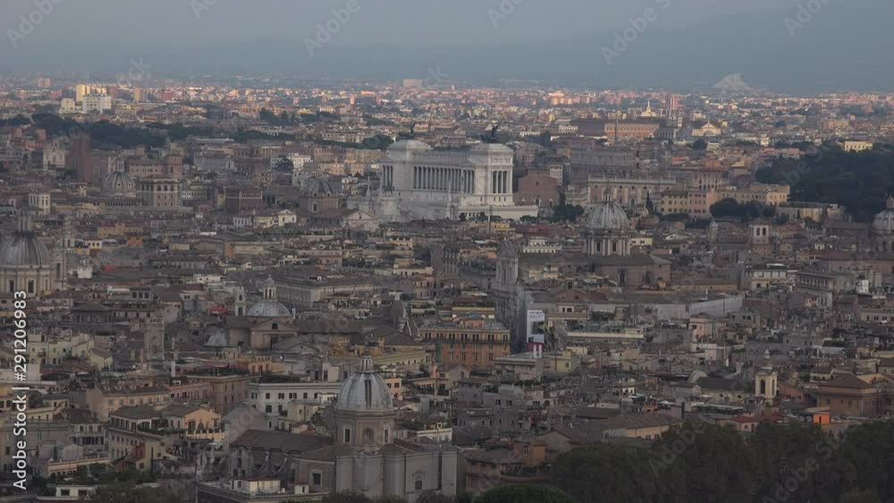 Aerial view of St.Peters Square and surroundings, Rome, Vatican. Aerial view of St.Peters Square and surroundings, Rome, Vatican.