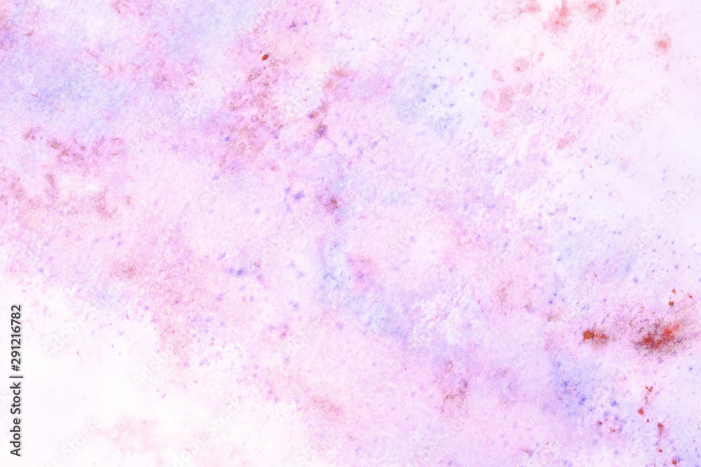 Colorful watercolor abstract background. Soft pink and purple pastel tone background.