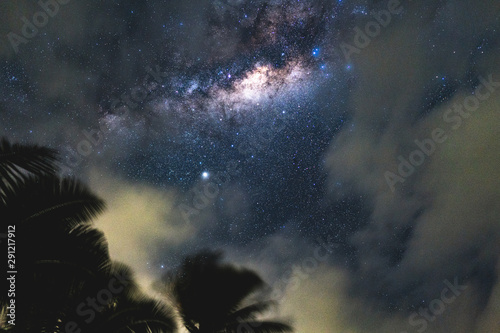 Milky way from Tahiti
