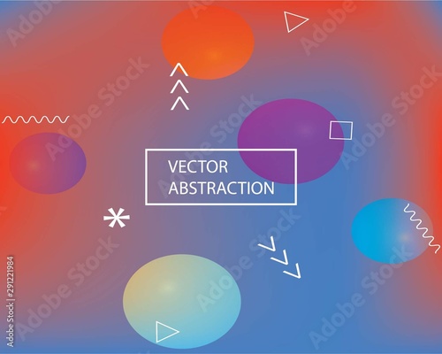 Gradient smooth mesh background.