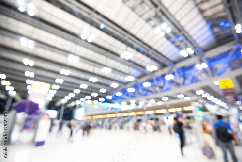 abstract blurred airport vacation vintage concept