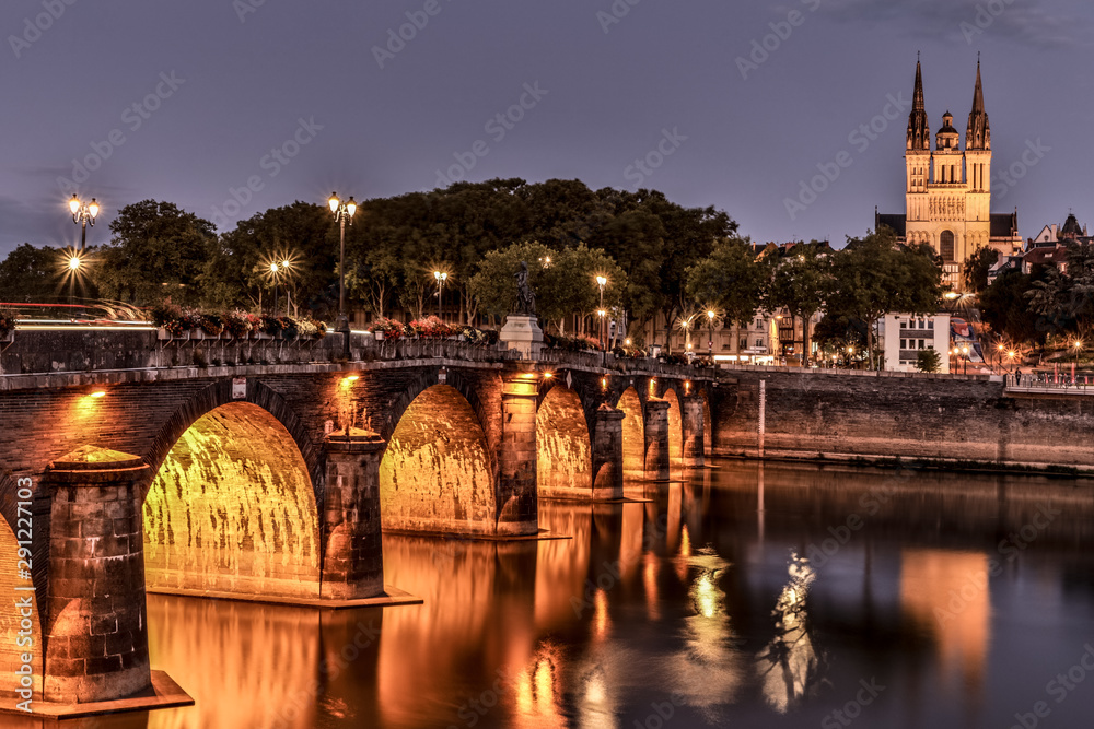 Fototapeta premium Pont de Verdun à Angers