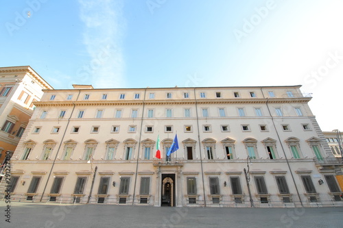 Chigi prime minister residence house Rome Italy photo