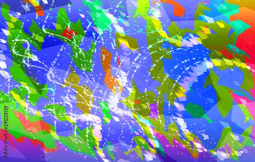 Wallpaper Mural Abstract Glass Splatter Torontodigital.ca