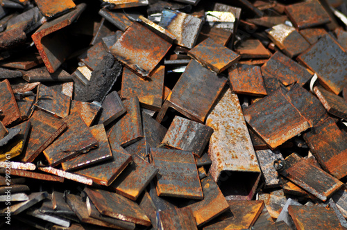 Steel and iron residues