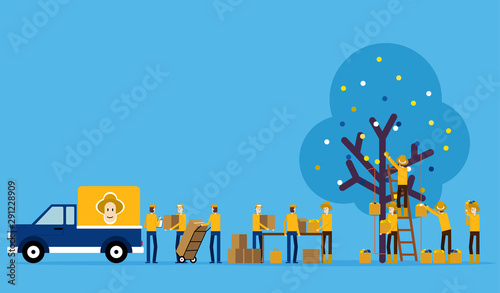 Procedures and production processes. Contribution famer concept, Product