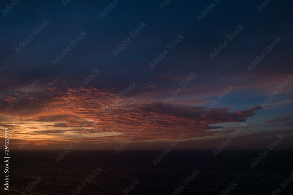 Sunset in Cabo de la Vela. La Guajira, Colombia