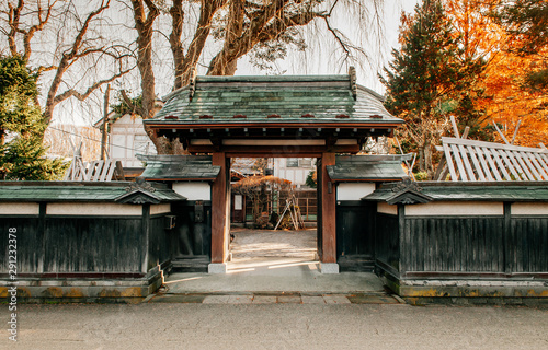 Kakunodate old Samurai town peaceful autumn in Akita, Tohoku region - Japan