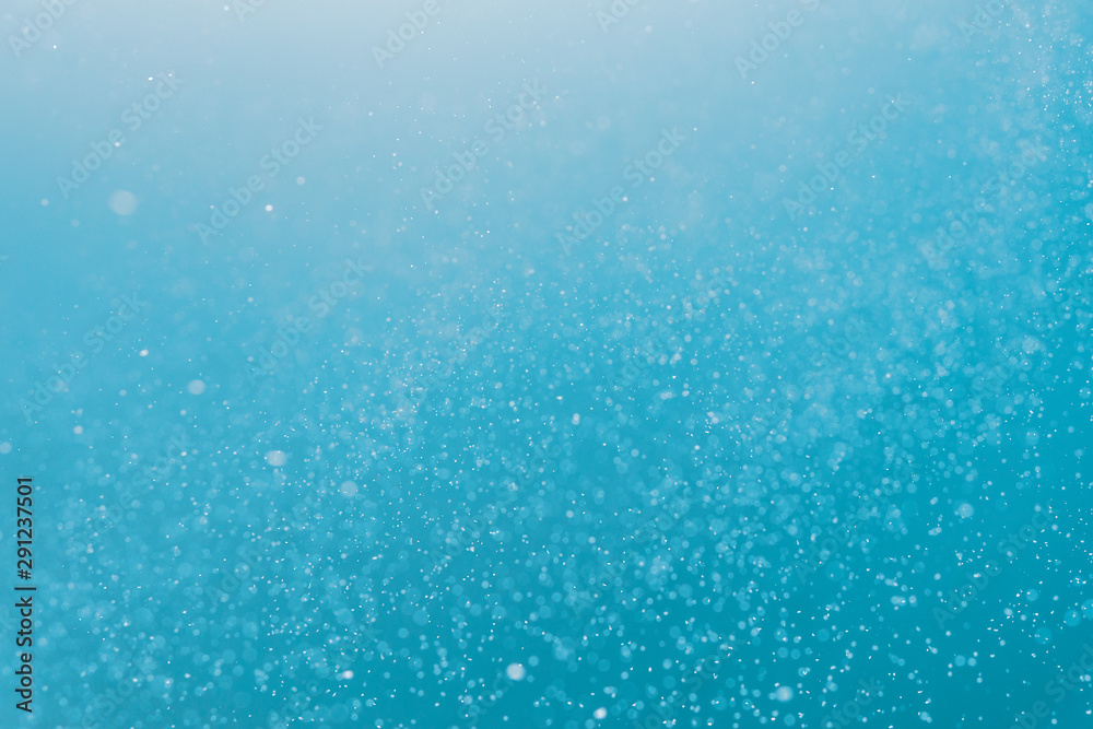 Obraz premium Abstract Blue bokeh defocus glitter blur background.