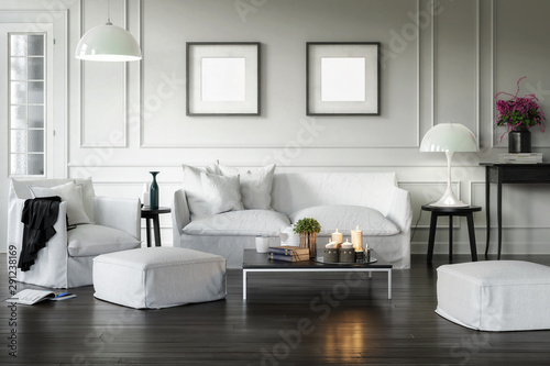 Casual Furnishing Presentation (wiht tamplate frames) - 3d visualization © 4th Life Photography