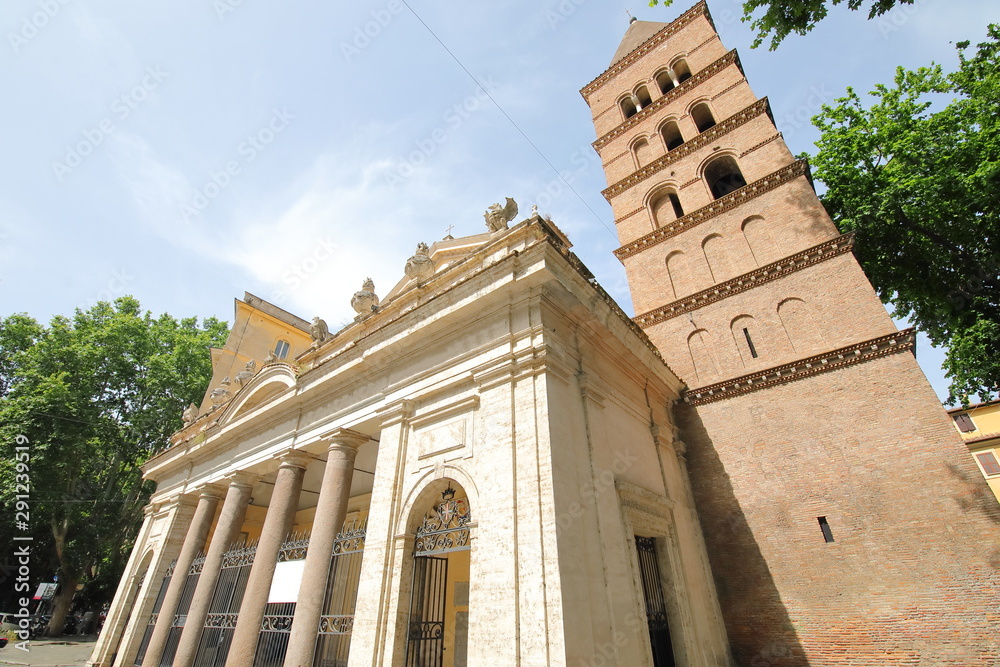 San Crisogono basilica in Trastevere Rome Italy