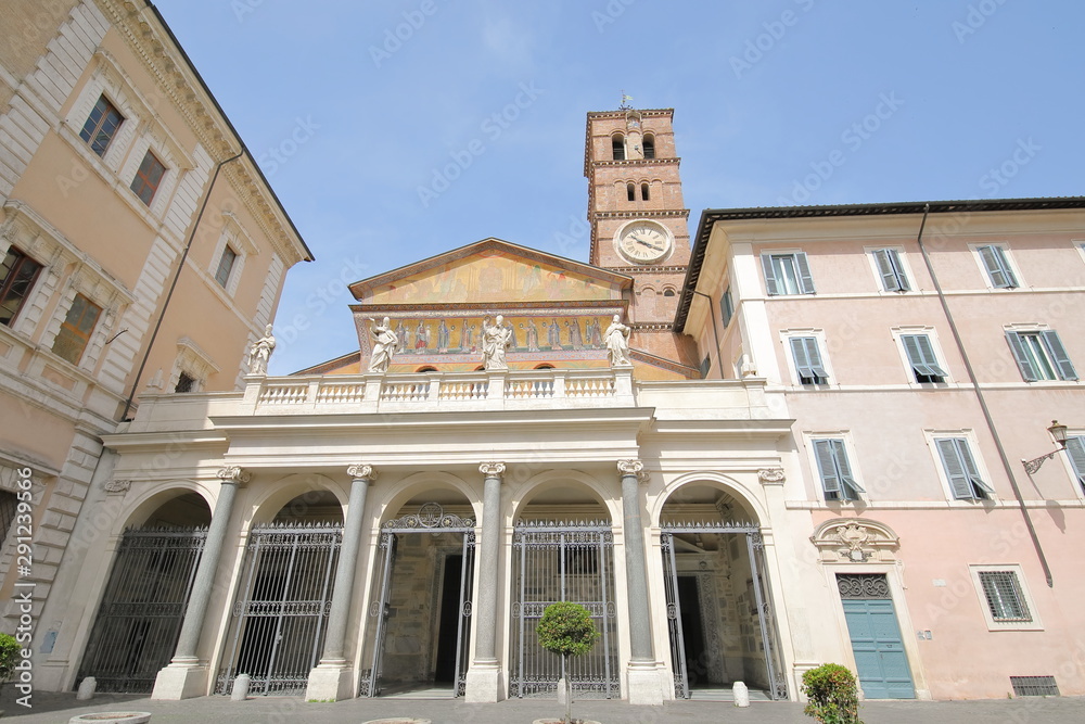 Santa Maria in Trastevere basilica church Rome Italy