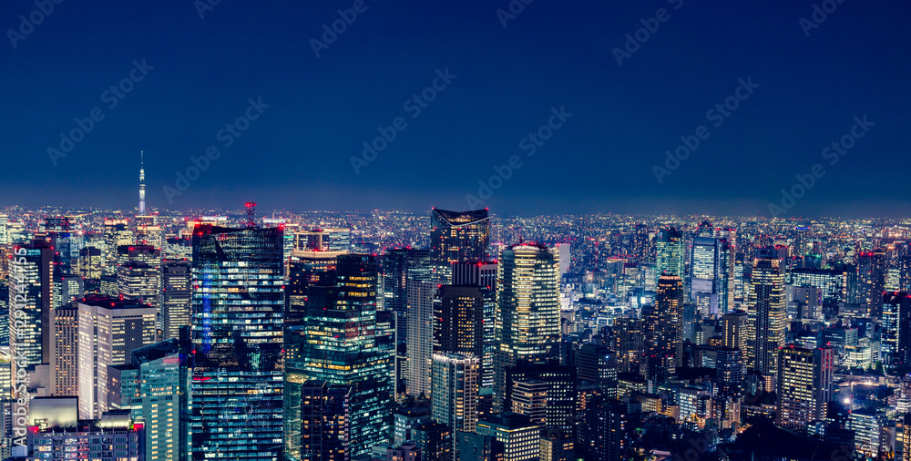 都市　夜景　景観