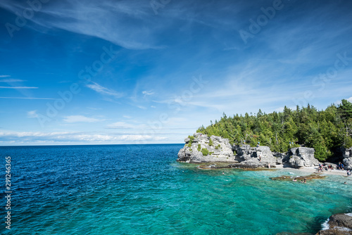 Beautiful landscape in Tobermory  Ontario  Canada