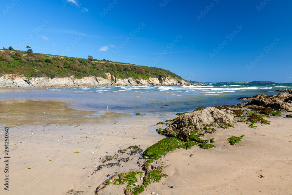 Maenporth Beach Falmouth Cornwall England