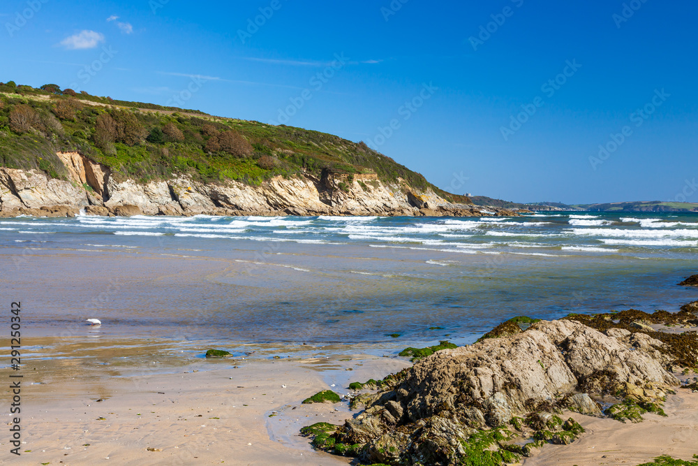 Maenporth Beach Falmouth Cornwall England Maenporth Beach Falmouth Cornwall England