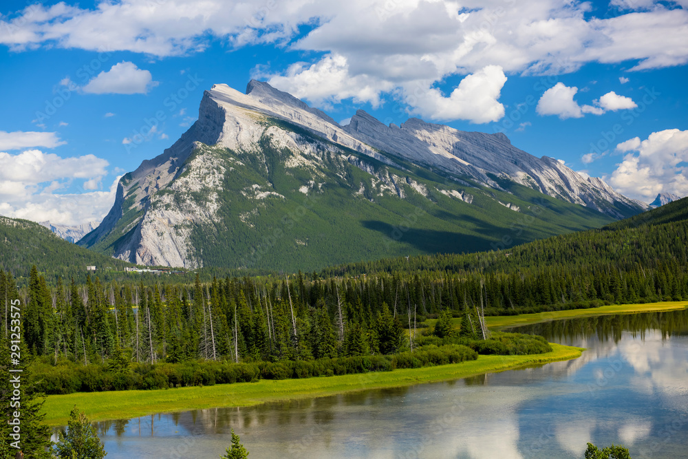 outdoors, mountain lake, peaks, wilderness, rockies, peak, canadian, glacier, tourist, river, environment, rocky mountains, banff national park, alpine, peaceful, turquoise, scene, valley, park, lands