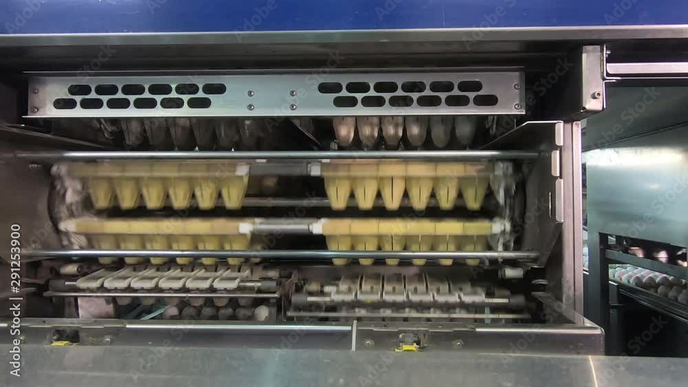 Chicken eggs at the poultry farm. farm, industry Chicken eggs at the poultry farm. farm, industry