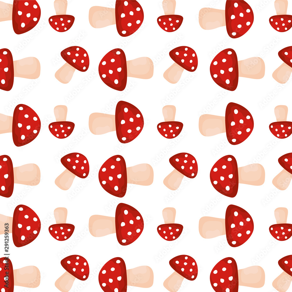 pattern of autumn mushrooms season pattern of autumn mushrooms season