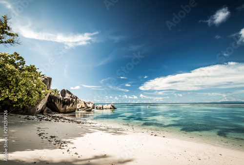 Praslin beach Seychelles
