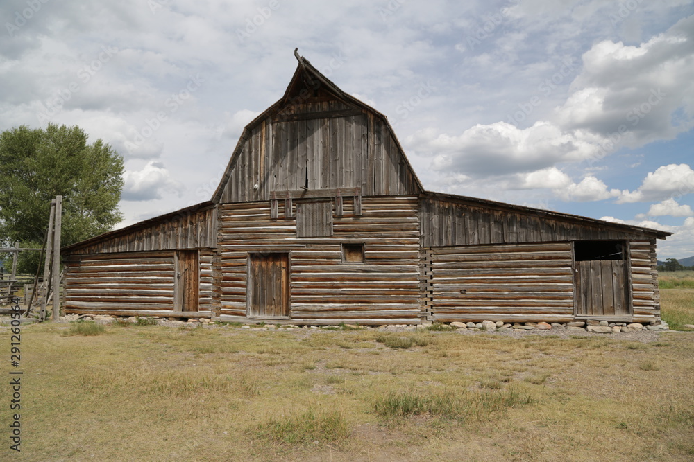 mormon house in USA grand teton national park mormon house in USA grand teton national park