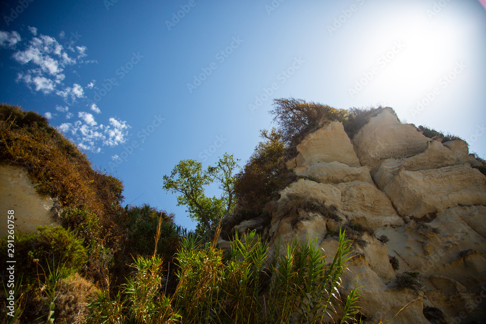 Rocky coast of Tropea, Calabria Rocky coast of Tropea, Calabria