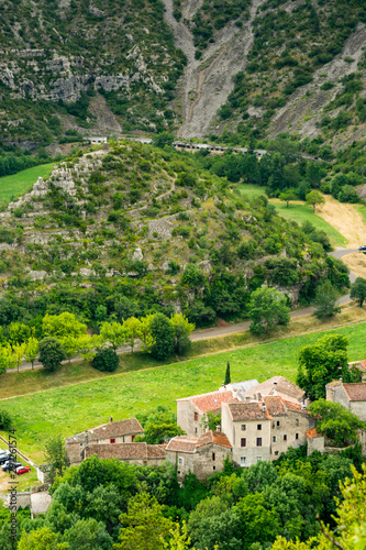 The village of Navacelles is a step on the Pilgrimage Way to Saint Guilhem le Desert photo