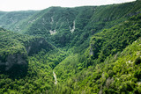 The green canyon of the Vis River