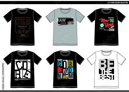 t shirt template collection for men 