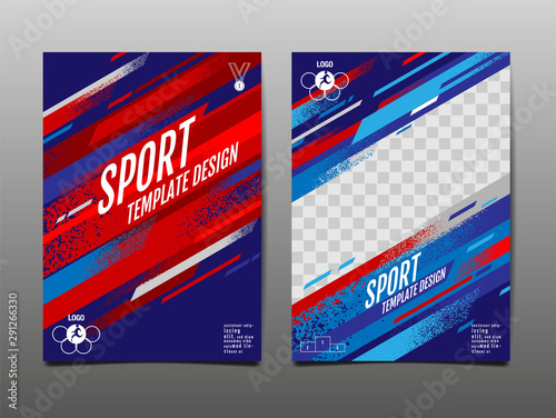 sport template Design, Abstract Background, Dynamic Poster, Brush Speed Banner, grunge ,Vector Illustration.