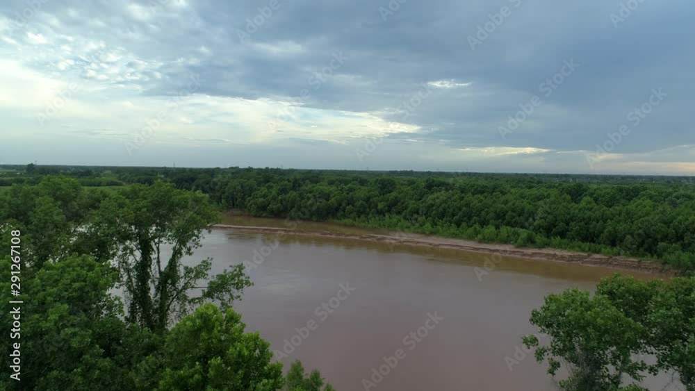 Brazos River Aerial- Texas River Forest