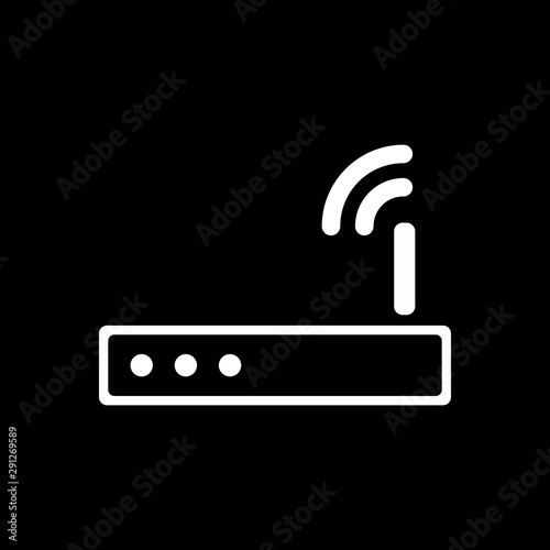 Router und Hintergrund