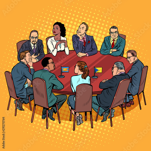 international negotiations diplomats