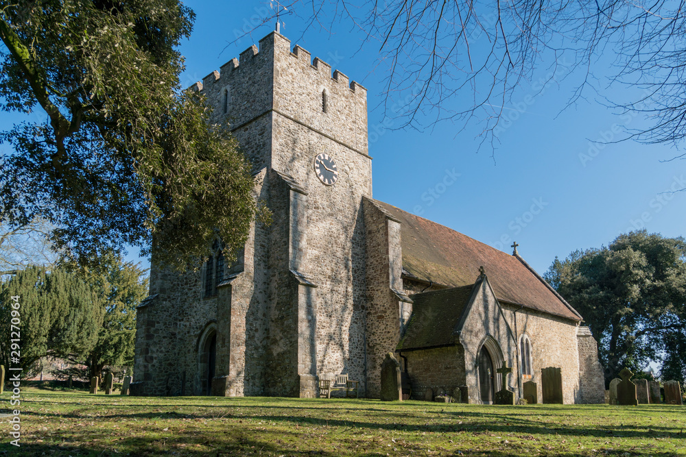 St Mary's Church, Thurnham, Kent, UK