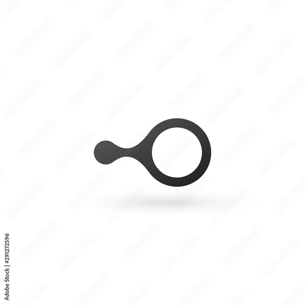 Laboratory technology chemistry or biology flex logo template. Abstract molecular flexible logotype. Stock Vector illustration isolated on white background. Laboratory technology chemistry or biology flex logo template. Abstract molecular flexible logotype. Stock Vector illustration isolated on white background.