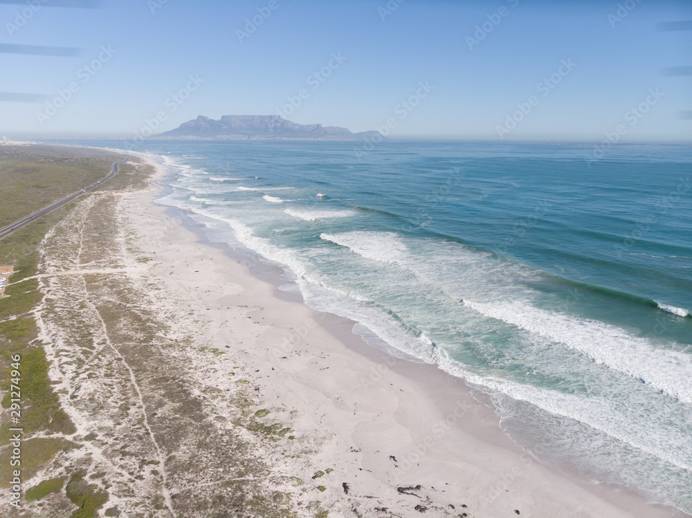 Table Mountain - Drone Photos along beach Table Mountain - Drone Photos along beach