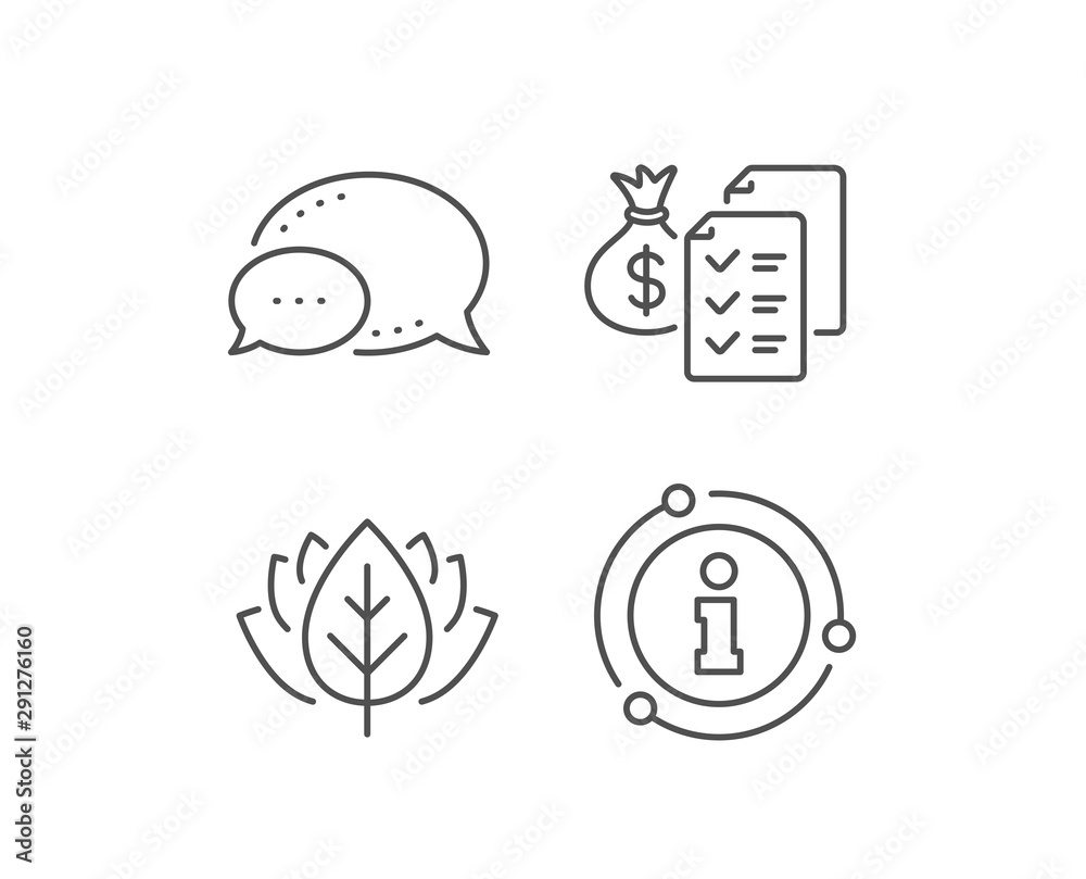 Accounting wealth line icon. Chat bubble, info sign elements. Audit report sign. Check finance symbol. Linear accounting wealth outline icon. Information bubble. Vector Accounting wealth line icon. Chat bubble, info sign elements. Audit report sign. Check finance symbol. Linear accounting wealth outline icon. Information bubble. Vector