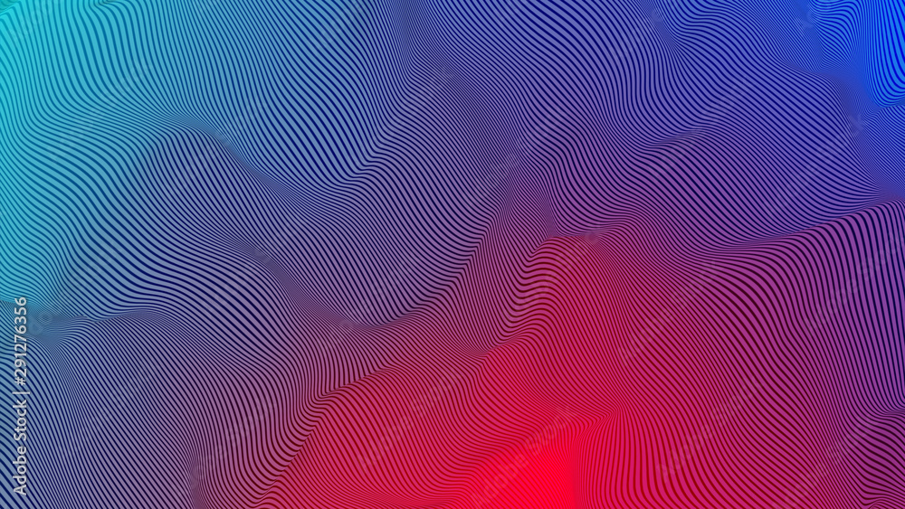 Illustration of bright color abstract background with lines gradient texture for minimal dynamic cover design Illustration of bright color abstract background with lines gradient texture for minimal dynamic cover design
