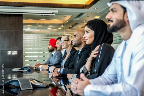 Canvas Print Business team in Dubai