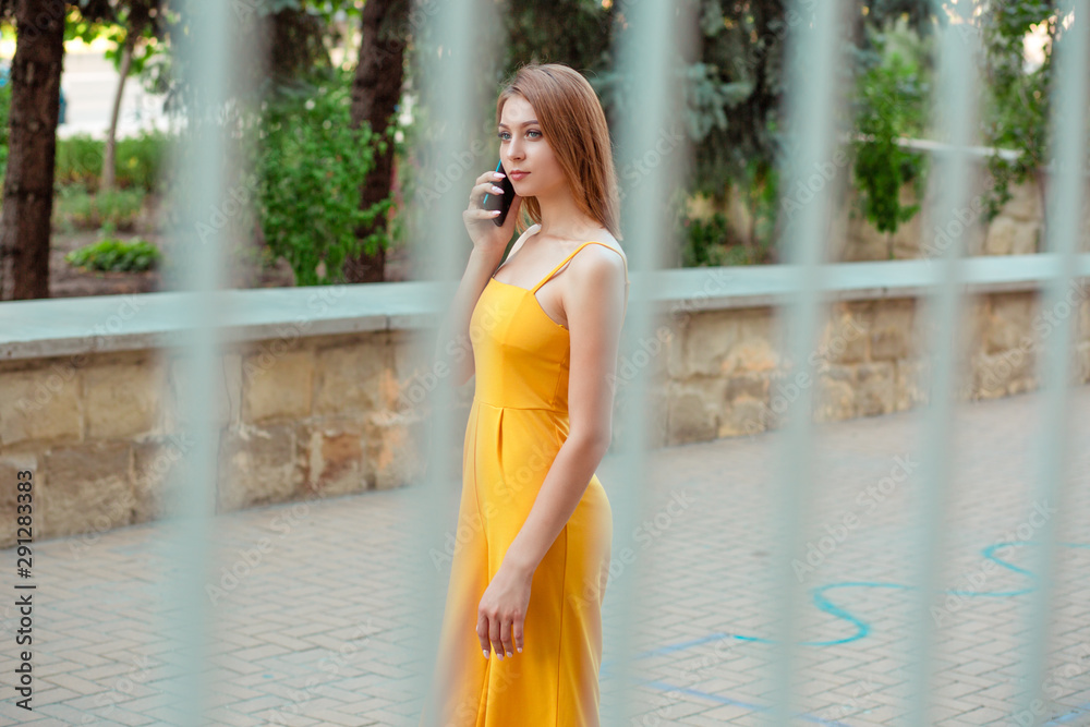 casual yellow jumpsuit