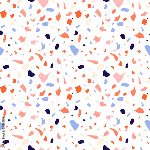 Terrazzo pattern.Perfect design for posters  cards  textile  web pages. Granite texture.