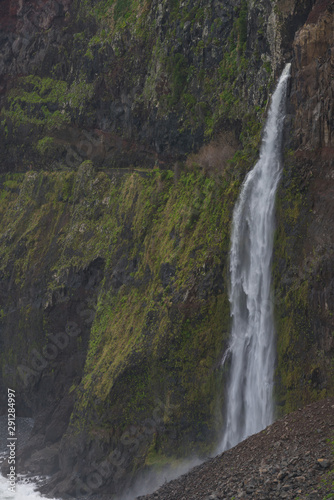 Bridal Veil Falls v  u da noiva waterfalls in Madeira  Portugal