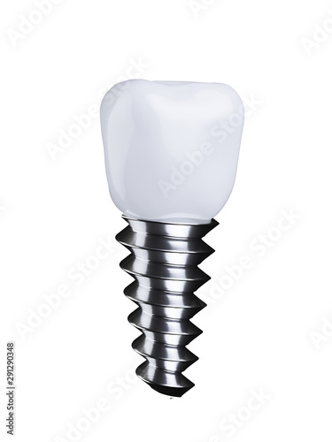 Fototapeta Naklejka Na Ścianę i Meble -  Dental tooth implant